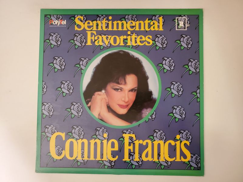 Connie Francis Sentimental Favorites vinyl record